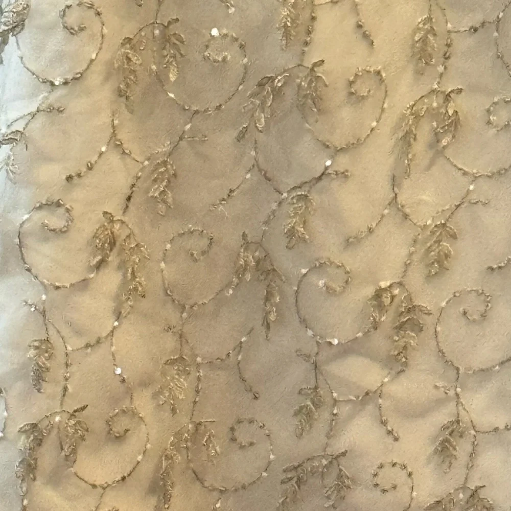 Vintage Wedding Dress w Overskirt/train - Picture 7 of 7